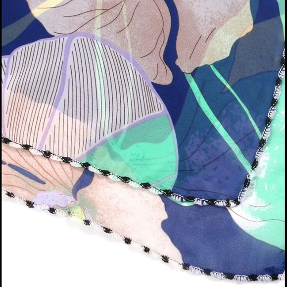 🌶LAST ONE! NWT! Floral Chiffon Face Covering - Picture 6 of 6